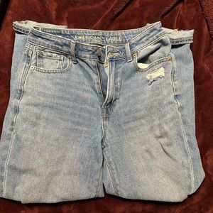 American Eagle size 0 mom jean